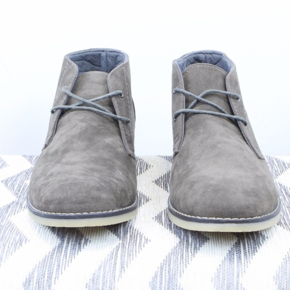 Mens "Andre" Casual Suede Leather Chukka Boots - Picture 5 of 6